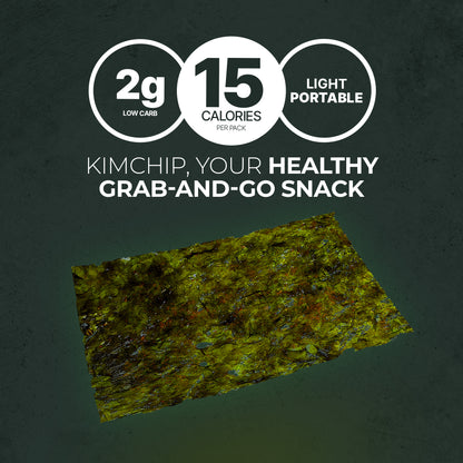 KIMCHIP! - Spicy Seaweed Snacks (10 packs)