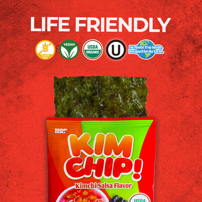 KIMCHIP! - Spicy Seaweed Snacks (30 packs)