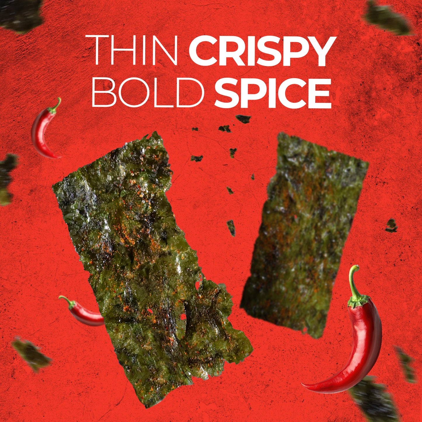 KIMCHIP! - Spicy Seaweed Snacks (40 packs)